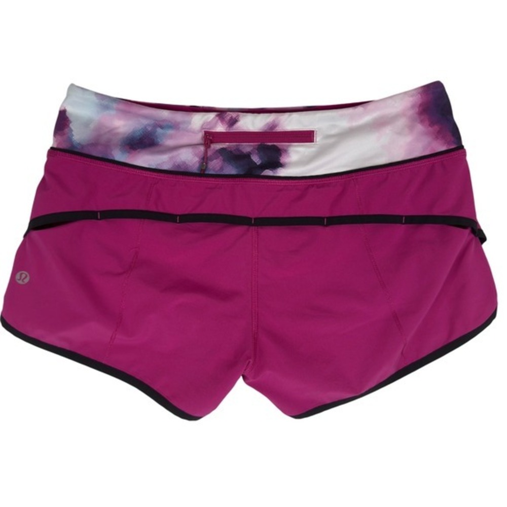 Lululemon Hotty Hot II Short 6 Magenta Pink Workout Running 3" Inseam Gym Shorts